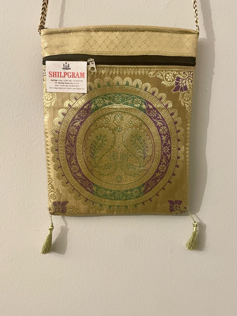 Brocade Crossbody Bag